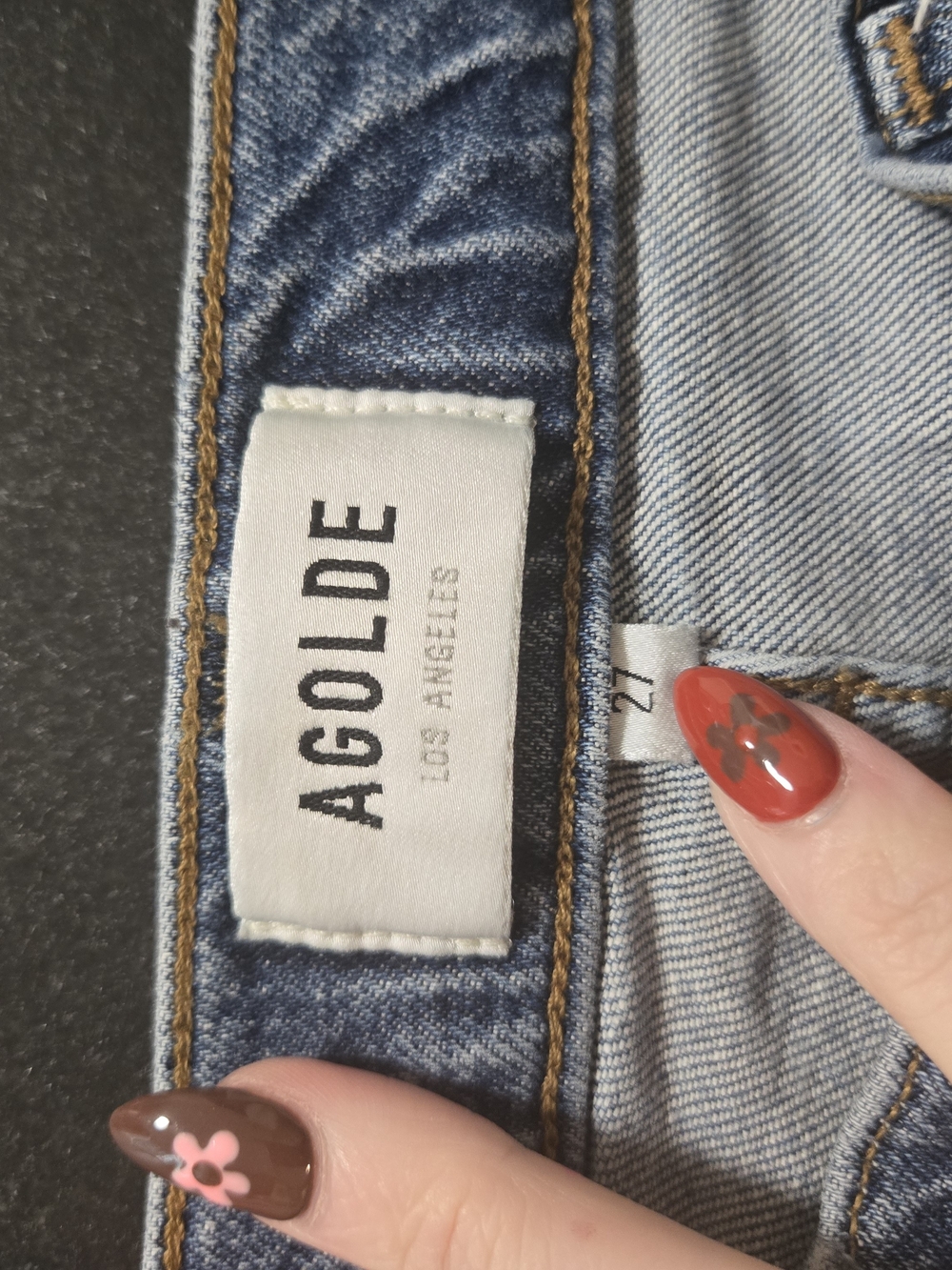 The AGOLDE Lyle Low Rise Slim Jeans